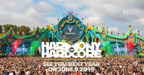 Harmony of Hardcore 2019 Line-up
