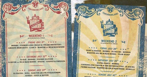 Tomorrowland Lineup 2019
