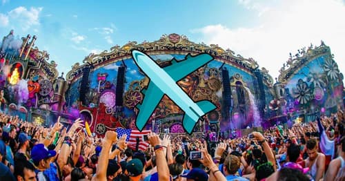 Information om flygresan till Tomorrowland 2019