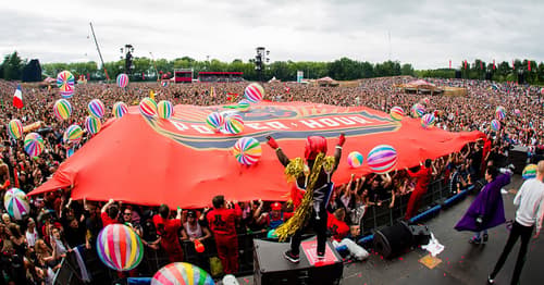 Världens största Defqon.1 flagga