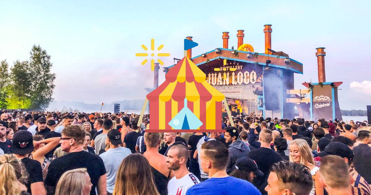 Festival tent