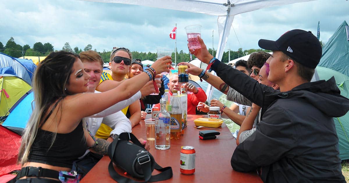 Defqon1 camping rave