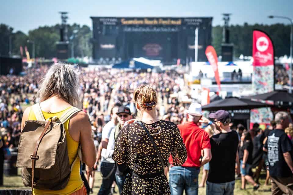 Publik på Sweden Rock Festival