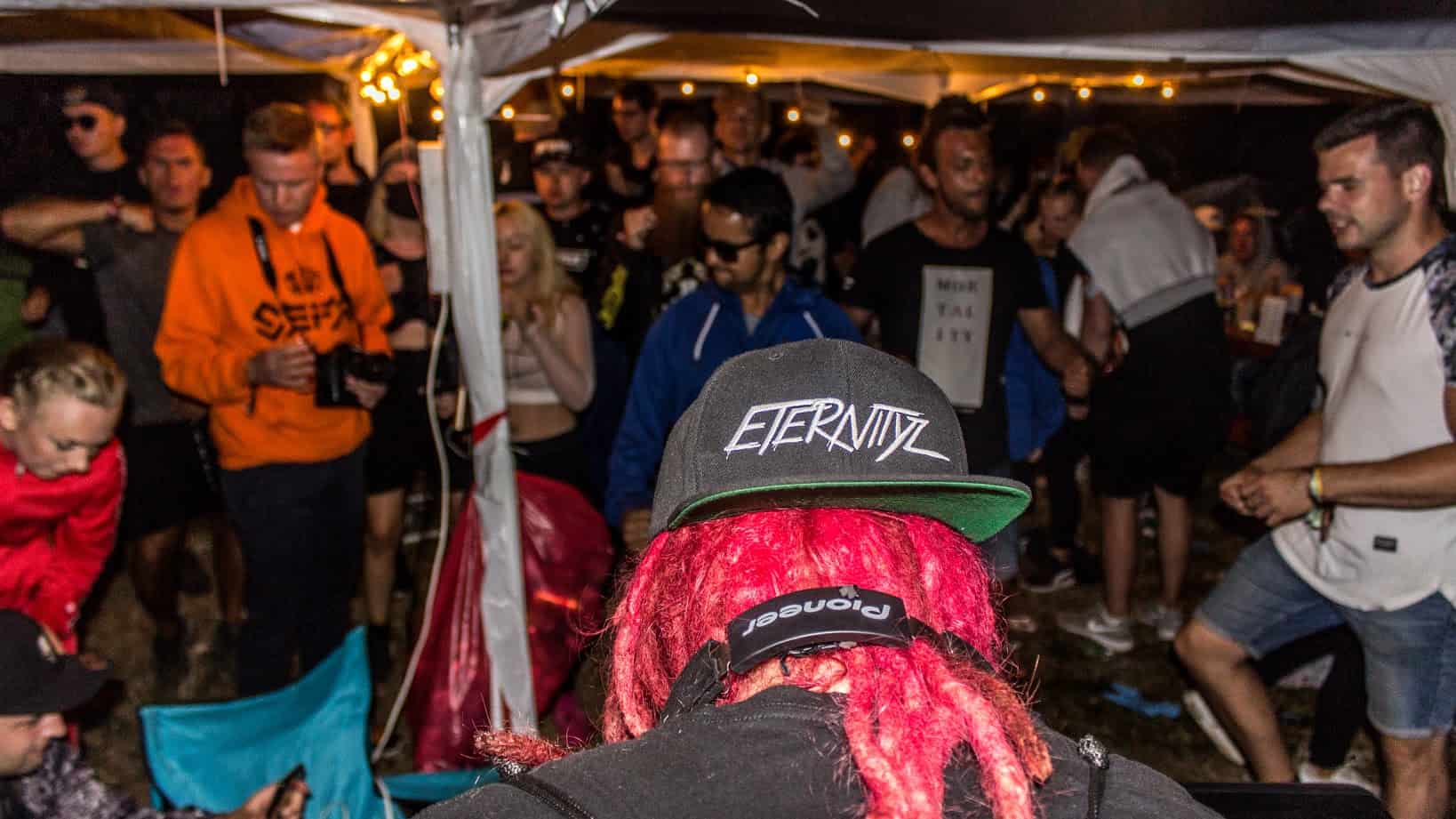 Efterfest i Coretours Camp
