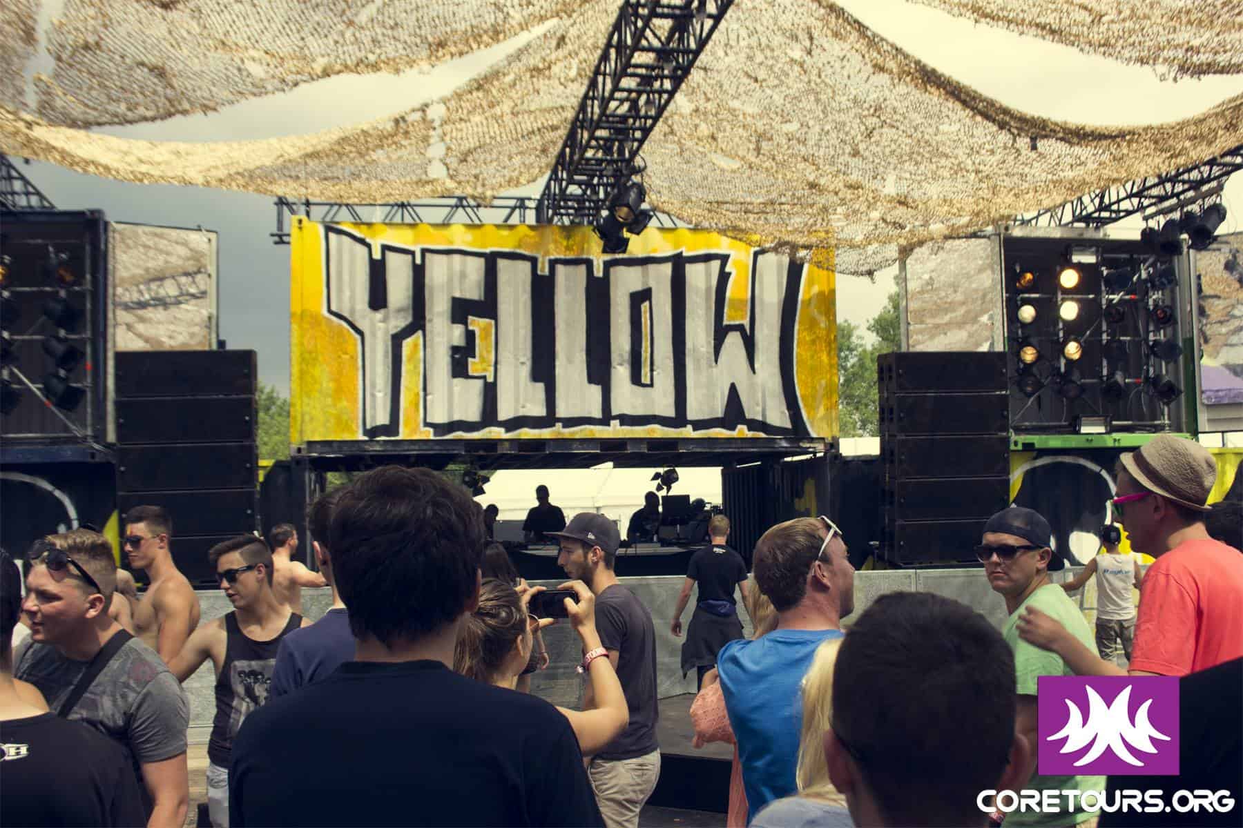 Yellow stage at Defqon 2014