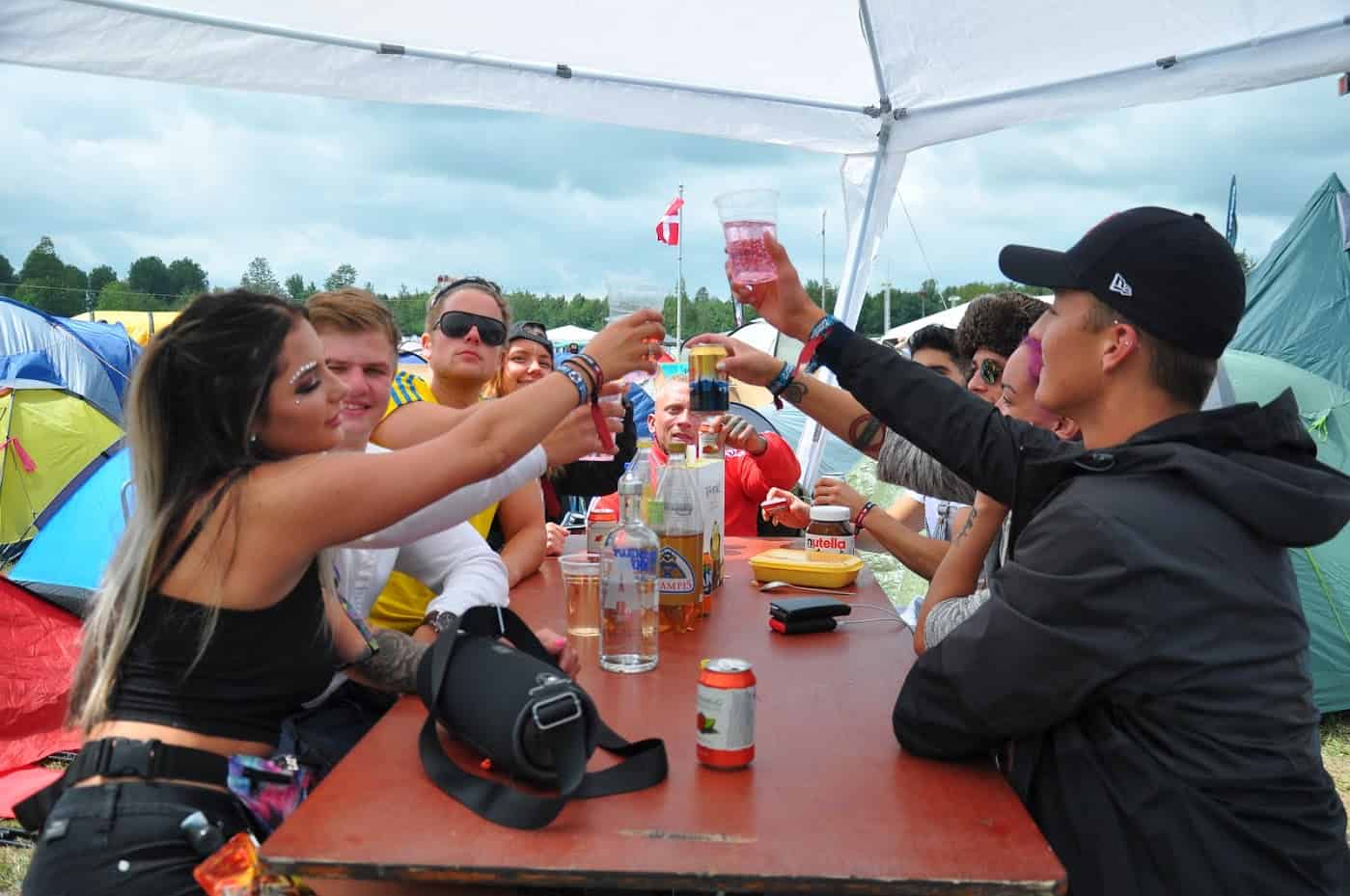 Vänner på Defqon
